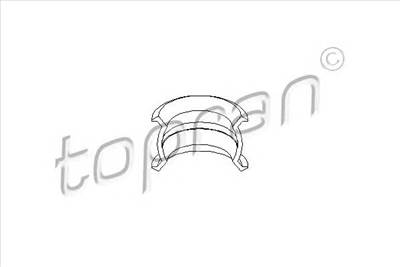 TOPRAN 109 708 - persely, váltórudazat AUDI VW