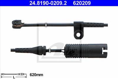 ATE 24.8190-0209.2 - fékbetét kopásjelző BMW