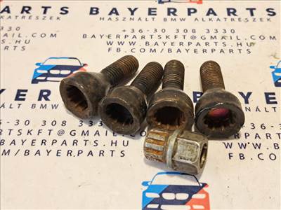 BMW E21 E30 E36 E46 E90 E87 E28 E34 E39 E60 E32 E38 X1 X5 stb. gyári kerékcsavar kerék csavar kerékőr őr /16/
