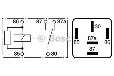 BOSCH 0 986 332 041 - relé MERCEDES-BENZ PUCH