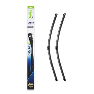 mercedes sl 2008-2011 r230 - ablaktörlő lapát 2db (vm878) ut./vez.o     silencio flat blade