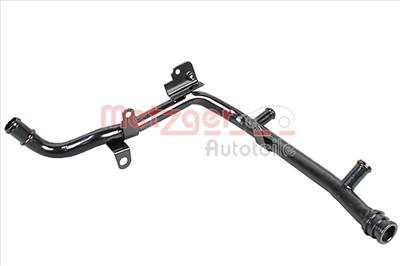 METZGER 4010257 - Hűtőcső AUDI SEAT SKODA VW