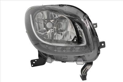 Smart ForFour 2014-2019 - Fényszóró H4/LED jobb (motoros) BASISline DEPO