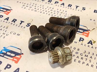 BMW E21 E30 E36 E46 E90 E87 E28 E34 E39 E60 E32 E38 X1 X5 stb. gyári kerékcsavar kerék csavar kerékőr őr /35/