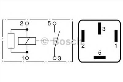 BOSCH 0 986 332 050 - izzítás vezérlő FORD
