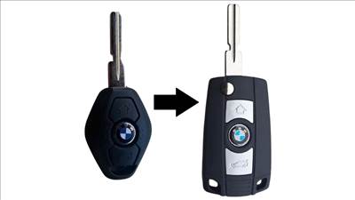 BMW 3 5 6 X3 X5 Z3 Z4 Z8 kulcsház módosított bicskakulcs átalakító