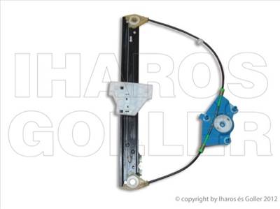 Audi A4 2001-2004 - Ablakemelő motor nélkül, jobb hátsó