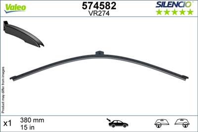 VALEO 574582 - ablaktörlő lapát AUDI