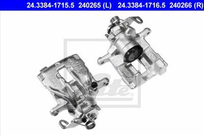 ATE 24.3384-1715.5 - féknyereg FORD SEAT VW