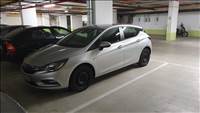  16" használt lemezfelni, rajta 205/55 kopott Hankook téli gumi gumi 