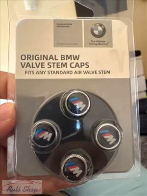 Gyári BMW alumínium M-es szelepsapka készlet 36122447404