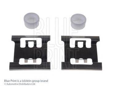 BLUE PRINT ADN148604 - Tartozékkészlet, fékbetét NISSAN OPEL RENAULT VAUXHALL