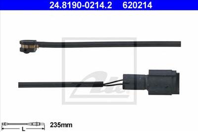 ATE 24.8190-0214.2 - fékbetét kopásjelző BMW