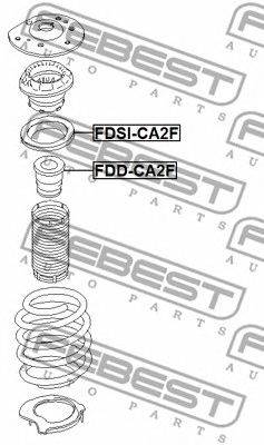 FEBEST FDSI-CA2F - rugótányér FORD FORD AUSTRALIA FORD USA LAND ROVER LINCOLN VOLVO