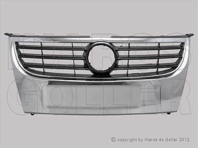 VW Touran 2006-2010 - Hűtődíszrács fekete-króm
