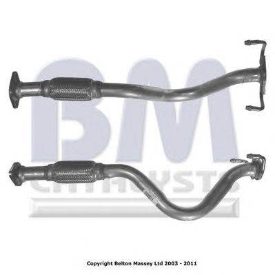BM CATALYSTS BM50142 - kipufogócső HYUNDAI