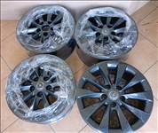 Opel Astra H, Meriva B, Zafira B. 16" gyári alufelni (5x110) garnitúra grafit színre szinterezve 
