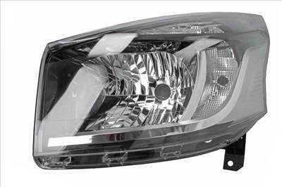 Fiat Talento 2016.05.01-2021.12.31 utángyártott új bal első fényszóró H4 (motoros) DEPO 6000620644