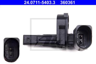 ATE 24.0711-5403.3 - kerékfordulatszám érzékelő AUDI PORSCHE VW