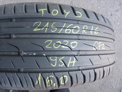  4db 215/6016" használt Toyo Tires nyári gumi eladó.
