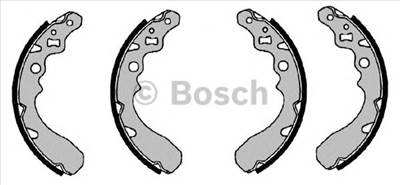 BOSCH 0 986 487 504 - fékpofakészlet DAIHATSU
