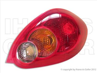 Toyota Aygo 2005-2008 - Hátsó lámpa üres jobb TYC