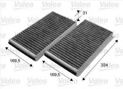 VALEO 698864 - pollenszűrő ALPINA BMW