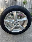  5x112 lyukosztású 17" újszerű RC alufelni, rajta 215/55 újszerű Continental téli gumi gumi 
