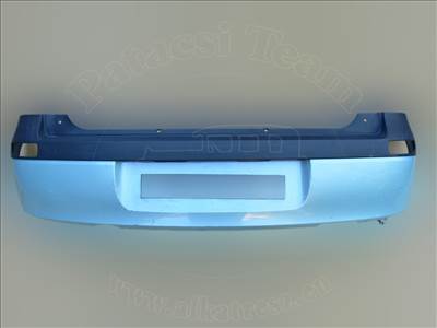 Opel Corsa C 2000-2006 - lökhárító, hátsó, fényezett, üres, -03, sérült!
