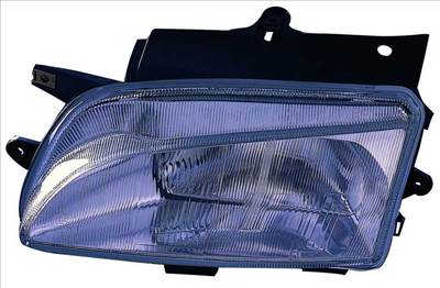 Peugeot Partner 1996.06.01-2002.11.30  utángyártott új bal első fényszóró H4 (belülr. áll. is) DEPO 086375
