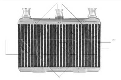 NRF 54311 - Hőcserélő, belső tér fűtés BMW