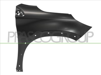Peugeot 2008 2016-2019 - Első sárvédő szélesítés lyukakkal jobb