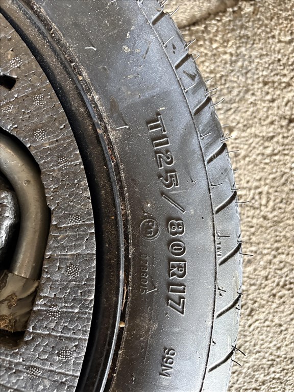 Audi A4 (B6/B7) pótkerék, mankókerék  3. kép