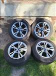  5x108 lyukosztású 16" Ford használt (gyári felni) alufelni, rajta 215/55 újszerű nyári gumi gumi 