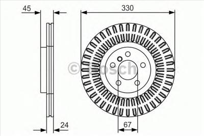 BOSCH 0 986 479 C94 - féktárcsa BMW MINI