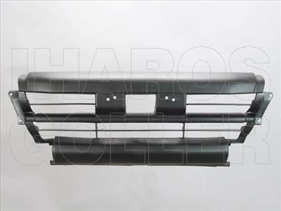 Mitsubishi L200 1996-2001 - Első lökhárító középrész fekete