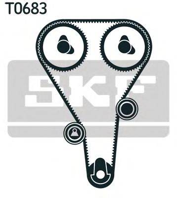 SKF VKMA 94624 - vezérműszíj készlet KIA