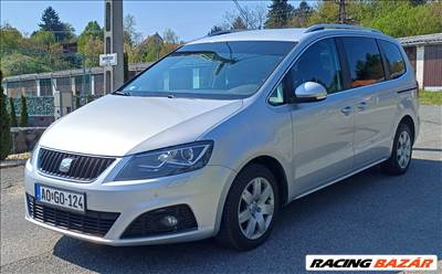 Seat Alhambra 2.0 TDI Bi-Xenon,Tempomat,Ülésfűtés,Állófűtés,Elektromos ajtók,Vonóhorog stb.