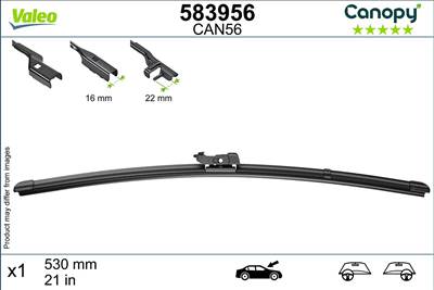 Audi A7 2010-2018 - Ablaktörlő lapát 1db (CAN56) 530 Vez./ut. o
