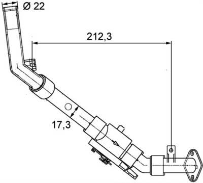 MAHLE CV 4 000P - hűtőfolyadék-szabályozó szelep