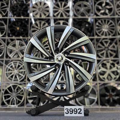 Skoda 18 gyári alufelni felni 5x112, Octavia    (3992)
