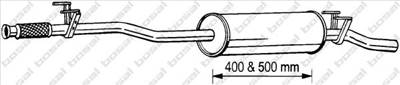 BOSAL 291-069 - középső kipufogó dob VW