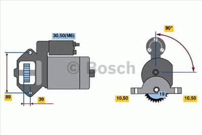 BOSCH 0 986 021 351 - önindító FORD FORD AUSTRALIA JAGUAR