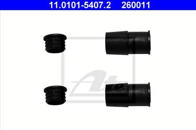 ATE 11.0101-5407.2 - féknyereg vezetőperselykészlet ALFA ROMEO AUDI CHEVROLET CITROËN CUPRA DAEWOO D