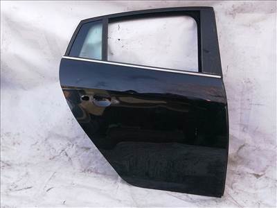 211666 Fiat Bravo 2007-2014 fekete színű jobb hátsó ajtó, a képen látható sérüléssel 51839095
