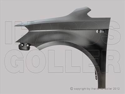 VW Caddy 2015-2020 - Első sárvédő bal, oldalvillogós