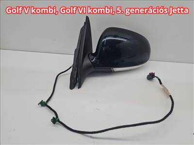 Volkswagen Golf VI kombi, Golf V kombi, Jetta V bal visszapillantó tükör LC9X (35085)