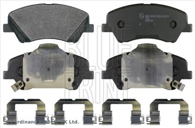 BLUE PRINT ADG042175 - fékbetétkészlet, tárcsafék HYUNDAI KIA