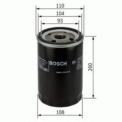 BOSCH 0 451 403 077 - olajszűrő VOLVO
