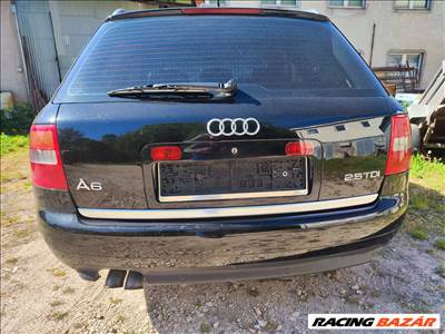 Audi A6 (C5 - 4B) Ly9b fekete Avant csomagtérajtó hátsó lökhárító 